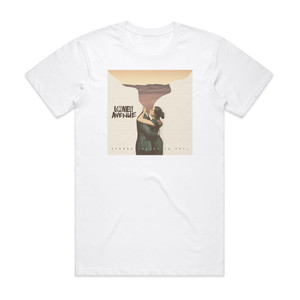 Lonely Avenue Strong Enough To Fall Album Cover T-Shirt White Lonely Avenue Strong Enough To Fall Album Cover T-Shirt White