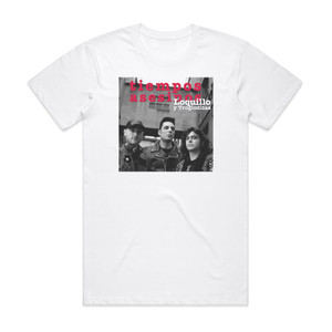 Loquillo y Trogloditas Tiempos Asesinos Album Cover T-Shirt White
