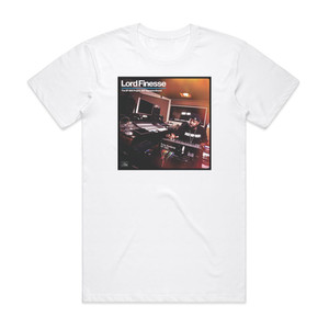 Lord Finesse The Sp1200 Project 1 Album Cover T-Shirt White Lord Finesse The Sp1200 Project 1 Album Cover T-Shirt White