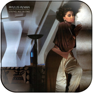 Phyllis Hyman Living All Alone Album Cover Sticker