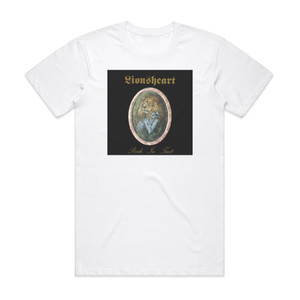 Lionsheart Pride In Tact Album Cover T-Shirt White Lionsheart Pride In Tact Album Cover T-Shirt White