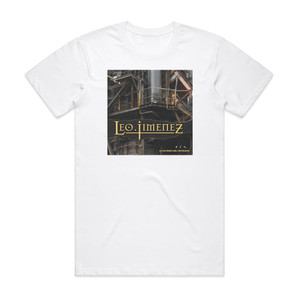 Leo Jiminez La Factora Del Contraste Album Cover T-Shirt White Leo Jiminez La Factora Del Contraste Album Cover T-Shirt White