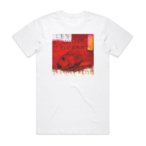 Les Cowboys Fringants La Grand Messe Album Cover T-Shirt White Les Cowboys Fringants La Grand Messe Album Cover T-Shirt White