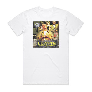 Lil Wyte Phinally Phamous Album Cover T-Shirt White Lil Wyte Phinally Phamous Album Cover T-Shirt White