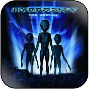 Hypocrisy The Arrival Album Cover Sticker Hypocrisy The Arrival Album Cover Sticker