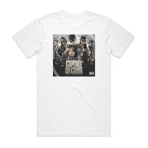 La Fouine Capitale Du Crime Volume 2 Album Cover T-Shirt White