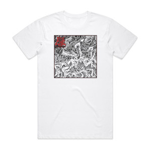 Living Gate Deathlust Album Cover T-Shirt White Living Gate Deathlust Album Cover T-Shirt White