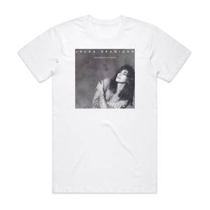Laura Branigan Moonlight On Water Album Cover T-Shirt White Laura Branigan Moonlight On Water Album Cover T-Shirt White