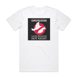 Laura Branigan Hot Night Album Cover T-Shirt White Laura Branigan Hot Night Album Cover T-Shirt White