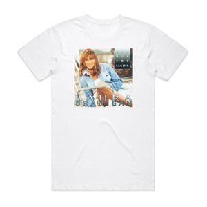 Laura Branigan Dim All The Lights Album Cover T-Shirt White Laura Branigan Dim All The Lights Album Cover T-Shirt White