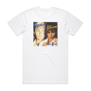 Laura Branigan Heart Of Me Album Cover T-Shirt White Laura Branigan Heart Of Me Album Cover T-Shirt White