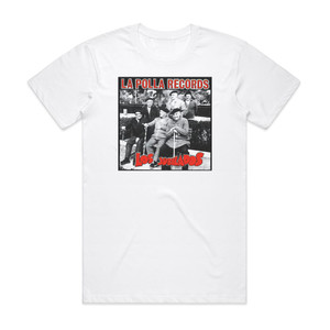 La Polla Records Los Jubilados Album Cover T-Shirt White La Polla Records Los Jubilados Album Cover T-Shirt White