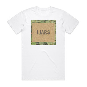 Liars Tfcf Album Cover T-Shirt White Liars Tfcf Album Cover T-Shirt White