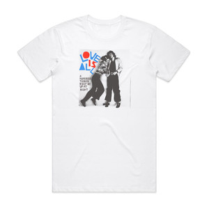 Love Is All A Hundred Things Keep Me Up At Night Album Cover T-Shirt White Love Is All A Hundred Things Keep Me Up At Night Album Cover T-Shirt White