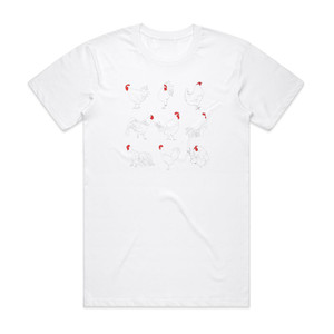 lostage Context Album Cover T-Shirt White lostage Context Album Cover T-Shirt White
