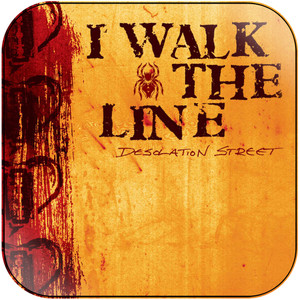 I Walk the Line Desolation Street Album Cover Sticker I Walk the Line Desolation Street Album Cover Sticker