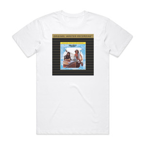 Loggins and Messina Full Sail 1 Album Cover T-Shirt White