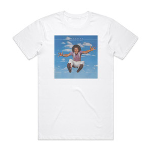 Leo Sayer Endless Flight Album Cover T-Shirt White Leo Sayer Endless Flight Album Cover T-Shirt White