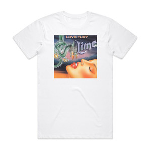 Lime Love Fury Album Cover T-Shirt White Lime Love Fury Album Cover T-Shirt White