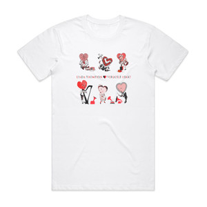 Linda Thompson Versatile Heart Album Cover T-Shirt White Linda Thompson Versatile Heart Album Cover T-Shirt White