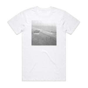 Ludovico Einaudi Le Onde 1 Album Cover T-Shirt White Ludovico Einaudi Le Onde 1 Album Cover T-Shirt White