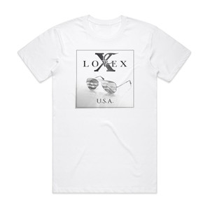 Lovex Usa Album Cover T-Shirt White Lovex Usa Album Cover T-Shirt White