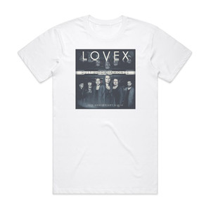 Lovex Dust Into Diamonds 10Th Anniversary Album Album Cover T-Shirt White Lovex Dust Into Diamonds 10Th Anniversary Album Album Cover T-Shirt White