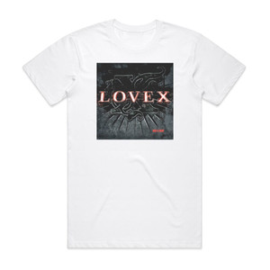 Lovex Take A Shot Album Cover T-Shirt White Lovex Take A Shot Album Cover T-Shirt White