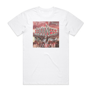 Loudness Lightning Strikes Album Cover T-Shirt White Loudness Lightning Strikes Album Cover T-Shirt White