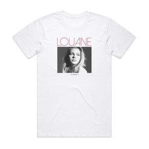 Louane Chambre 12 Album Cover T-Shirt White