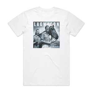 Lagwagon Blaze Album Cover T-Shirt White