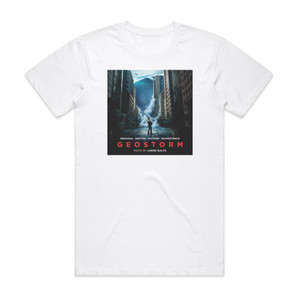 Lorne Balfe Geostorm Album Cover T-Shirt White Lorne Balfe Geostorm Album Cover T-Shirt White