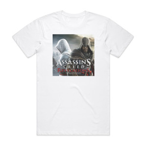 Lorne Balfe Assassins Creed Revelations Album Cover T-Shirt White Lorne Balfe Assassins Creed Revelations Album Cover T-Shirt White