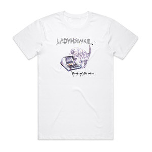 Ladyhawke Back Of The Van Album Cover T-Shirt White