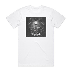 Lepergod Siniestro Xtasis Album Cover T-Shirt White Lepergod Siniestro Xtasis Album Cover T-Shirt White