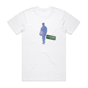 Los Cafres Hombre Simple Album Cover T-Shirt White Los Cafres Hombre Simple Album Cover T-Shirt White