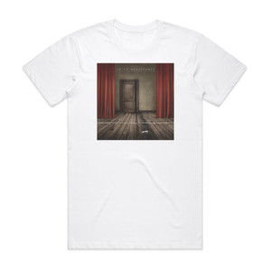Lo-Fi Resistance Chalk Lines Album Cover T-Shirt White Lo-Fi Resistance Chalk Lines Album Cover T-Shirt White