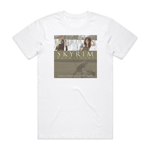 Lindsey Stirling Skyrim Main Theme Album Cover T-Shirt White