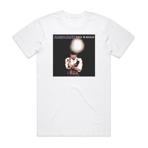 Little Steven Voice Of America Album Cover T-Shirt White Little Steven Voice Of America Album Cover T-Shirt White