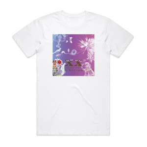 LArc-en-Ciel Twenity 1991 1996 Album Cover T-Shirt White LArc-en-Ciel Twenity 1991 1996 Album Cover T-Shirt White