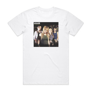 Lillix Falling Uphill 1 Album Cover T-Shirt White Lillix Falling Uphill 1 Album Cover T-Shirt White