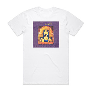 Live Mental Jewelry Album Cover T-Shirt White