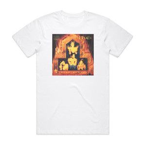 Live Mental Jewelry 25Th Anniversary Edition Album Cover T-Shirt White Live Mental Jewelry 25Th Anniversary Edition Album Cover T-Shirt White