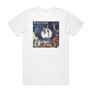 Lord Belial Unholy Crusade Album Cover T-Shirt White Lord Belial Unholy Crusade Album Cover T-Shirt White