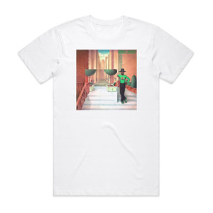 Lenny White Big City Album Cover T-Shirt White Lenny White Big City Album Cover T-Shirt White