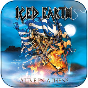 Iced Earth Alive In Athens-1 Album Cover Sticker Iced Earth Alive In Athens-1 Album Cover Sticker