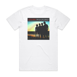 Little Birdy This Is A Love Song Ep Album Cover T-Shirt White Little Birdy This Is A Love Song Ep Album Cover T-Shirt White