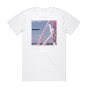 Latterman Turn Up The Punk Well Be Singing Album Cover T-Shirt White Latterman Turn Up The Punk Well Be Singing Album Cover T-Shirt White