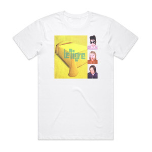 Le Tigre Le Tigre Album Cover T-Shirt White Le Tigre Le Tigre Album Cover T-Shirt White