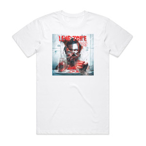 Leng Tche Razorgrind Album Cover T-Shirt White Leng Tche Razorgrind Album Cover T-Shirt White